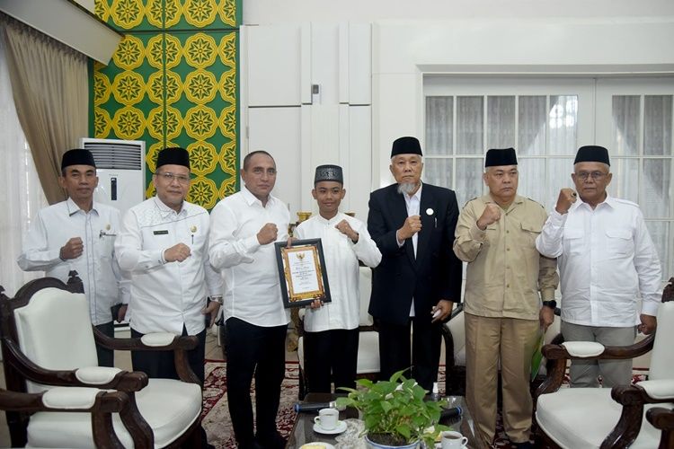 Bangganya, Putra Langkat Jadi Juara MTQ Internasional di Arab Saudi, Ini Pesan Gubsu Edy Rahmayadi