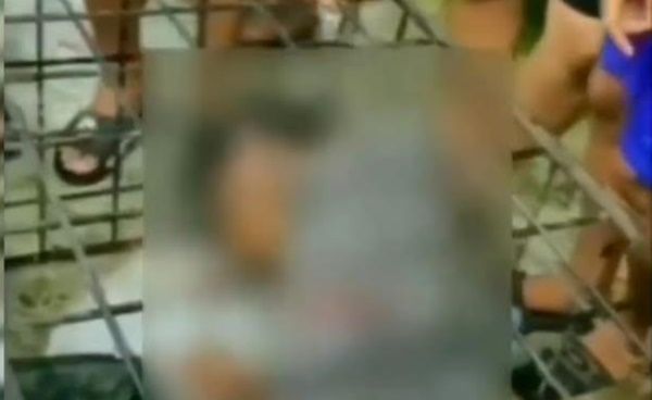 Apes! Kepergok Warga, Maling Ini Dijebloskan ke Kerangkeng