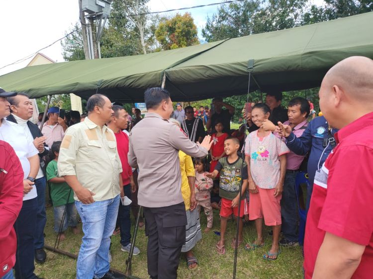 Polda Sumut Siapkan Tim Trauma Healing Bagi Korban Gempa Bumi Taput