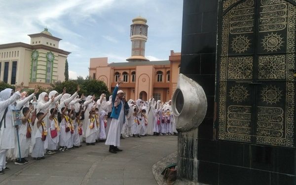 Seribuan Siswa PAUD di Sumut Gelar Manasik Haji