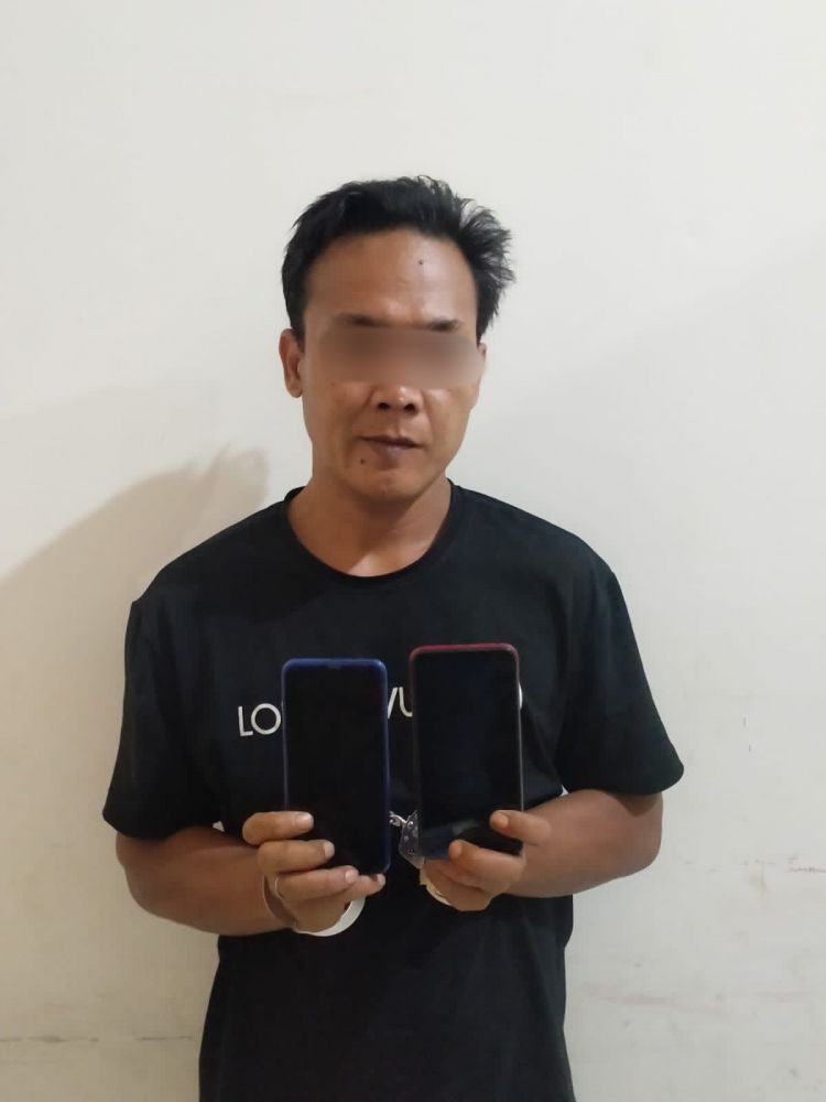 Polsek Kotapinang Tangkap Pelaku Curat Dalam Rumah