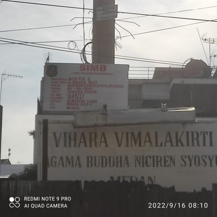 Lewat Pengacara Vihara Vimalakirti Sanggah Kek A-Hua, Ini Hak Jawab-nya
