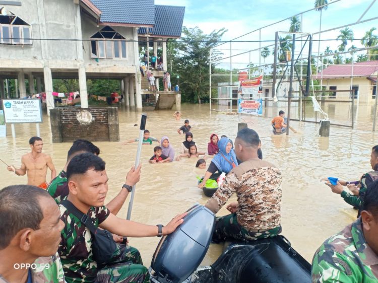 BNPB Serahkan Dukungan Senilai 350 Juta untuk Penanganan Banjir Aceh Utara