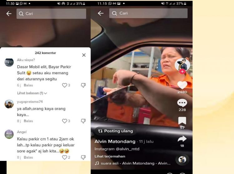 Viralkan Ibu Tukang Parkir di Tiktok, Mamak Gardam Justru Panen Hujatan
