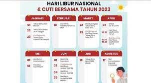 Pas Buat Cuti, Ini  Tanggal Merah 2023