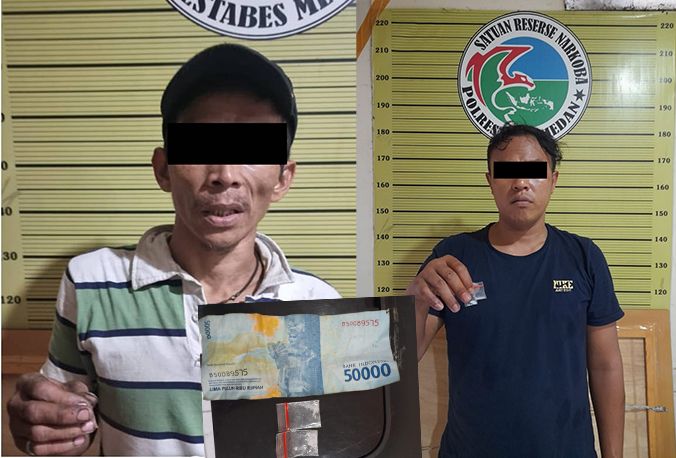 Nyaru Pembeli Tangkap Dua Pengedar Sabu