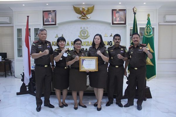 Kejati Sumut Peringkat Pertama Pelaporan Keuangan Terbaik