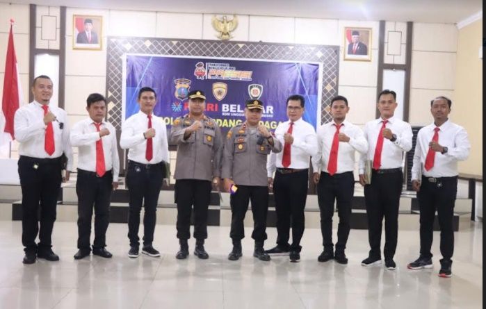 Enam Anggota Satresnarkoba Sergai Peroleh Penghargaan