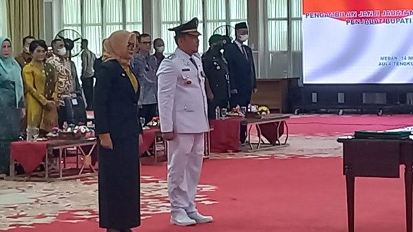 Gubsu Lantik Elfin Iliyas Jadi Pj Bupati Tapteng