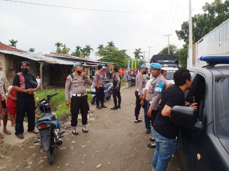 Grebek Kampung Narkoba di Tanah Garapan Jermal 15, Empat Orang Pemadat Diamankan