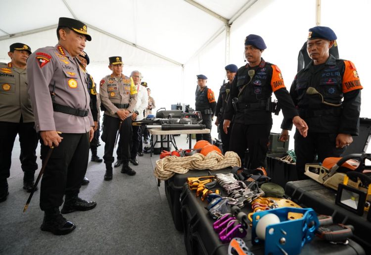 Kapolri: Peralatan dan Kesiapan Personel untuk Pengamanan KTT G20 Tergelar dengan Baik