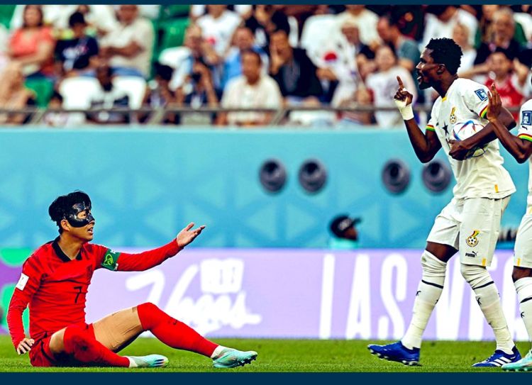 Dramatis, Ghana Sukses Kalahkan Korea Selatan 3-2