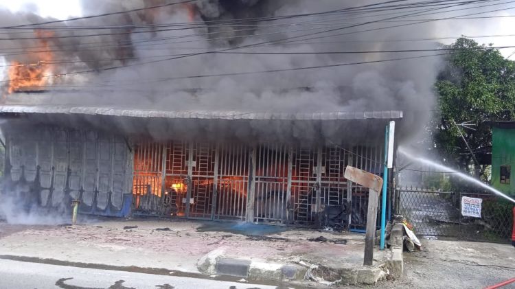 Korban Tewas Kebakaran Bengkel Motor di Tuntungan Jadi 4 Orang