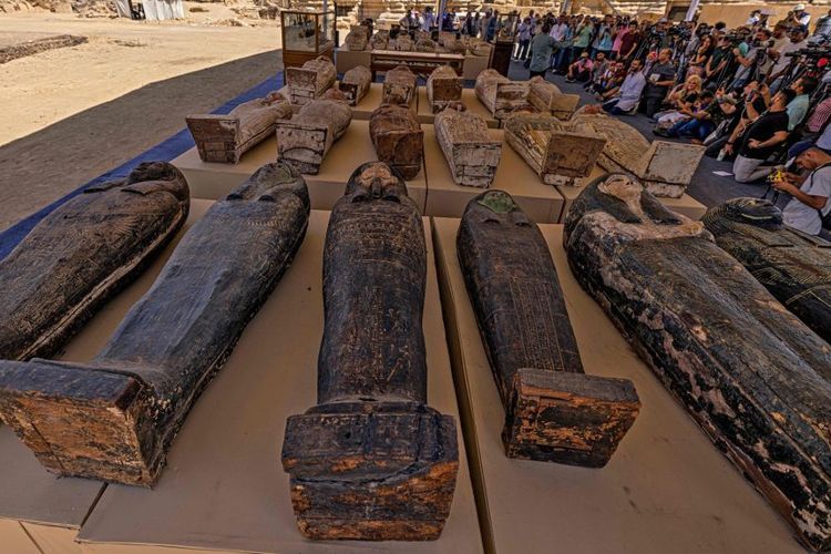 Arkeolog Temukan Ratusan Mumi di Dekat Makam Firaun