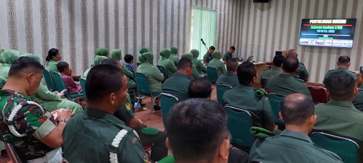 Tingkatkan Disiplin, Kodim 0201/Medan Gelar Penyuluhan Hukum