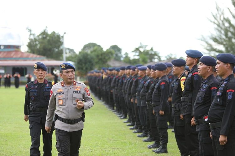 211 Personil Brimob Polda Sumut Ikut Amankan Perhelatan G20