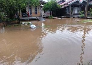 Sebanyak 8.544 Jiwa Terdampak Banjir di Kota Palangkaraya
