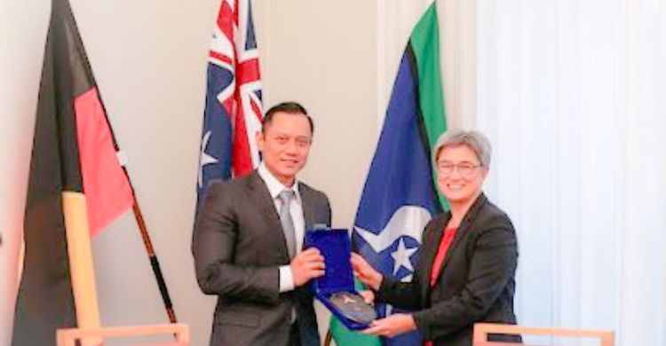 Obrolin Isu Strategis, AHY Temui Sejumlah Pejabat Dan Akademisi Australia