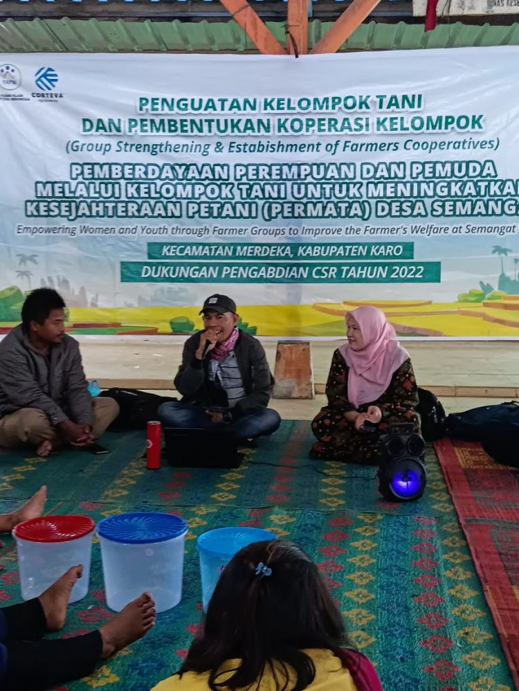 Tingkatkan Kapasitas Petani dan Pemuda di Karo, YAFSI Gelar Pelatihan Koperasi
