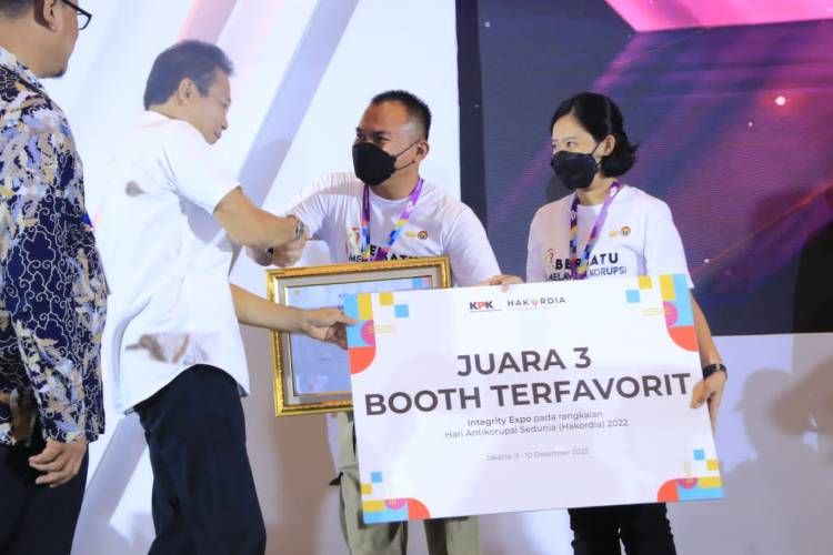 Polri Pringkat 3 Terfavorit  di Hakordia 2022 oleh KPK