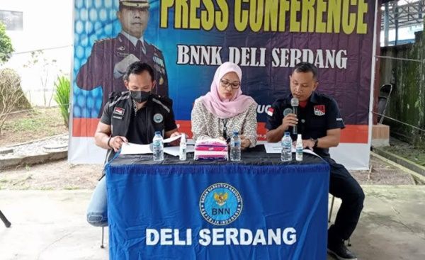 Sepanjang 2022, BNNK Deli Serdang  Gagalkan Peredaran Narkoba Senilai Rp 2 Miliar Lebih