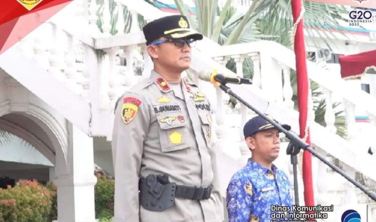 Wakapolres Labusel Pimpin Peringatan Hari Bela Negara Ke-74