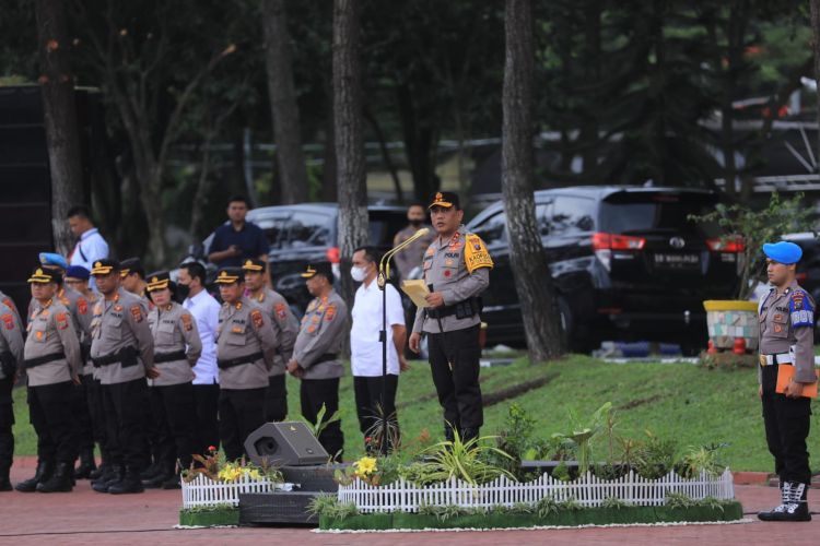 1.541 Personel Jajaran Polda Sumut Peroleh Kenaikan Pangkat