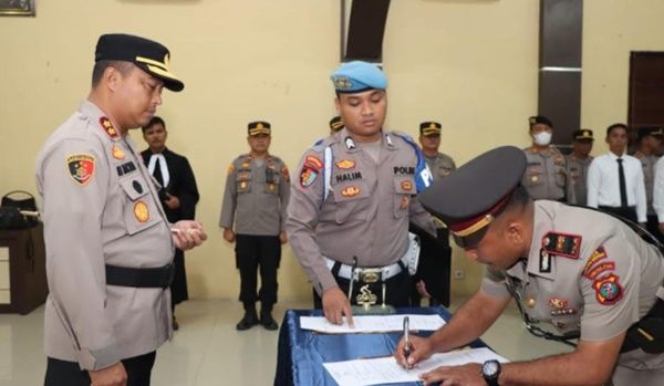 Kompol Lengkap Suherman Siregar Jabat Kabag Ops Polres Sergai, Kasat Lantas Dijabat Iptu Andita Sitepu