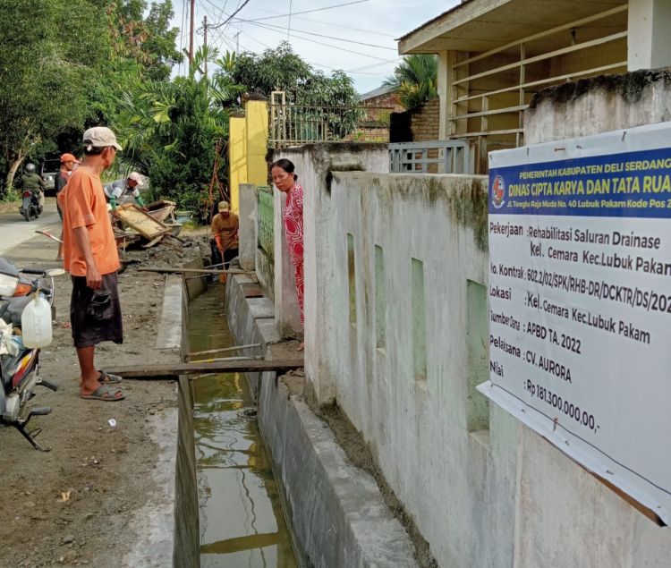 Pekerjaan Proyek Dinas Cikataru Deliserdang Dibayarkan 2023