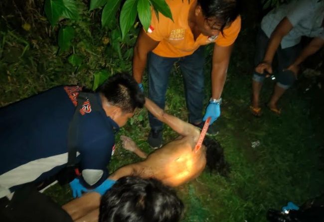 Mayat Mr X Ditemukan di Bawah Jembatan Sungai Laut Dendang