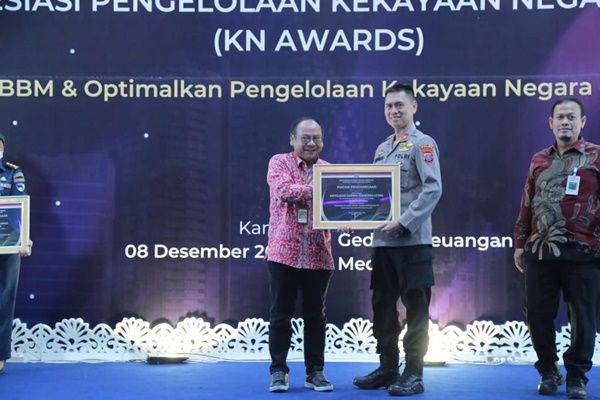 Polda Sumut Raih KN Awards, Predikat Terbaik Pengelolaan Kekayaan Negara Tahun 2022