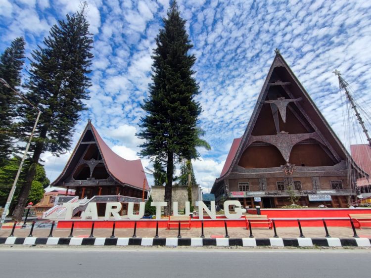 Ini Dia Wajah Baru Tapanuli Utara, Dibangun Taman Kota Lengkap Wifi dan CCTV
