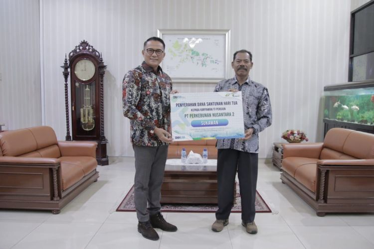 Tutup Tahun 2022, PTPN2 Bayarkan SHT Rp231,8 M Kepada Pensiunan