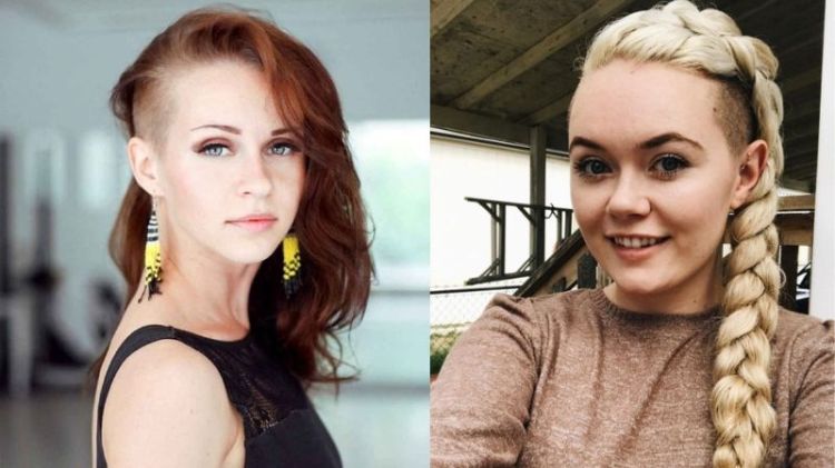 Gaya Rambut Panjang Wanita dengan Side Shaved Haircut, Tampil Edgy Makin Trendi!