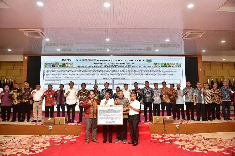 Rakor, Gubsu : Seluruh Pejabat Hidup dari Uang Rakyat