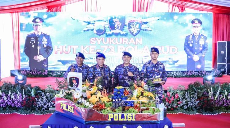 HUT Polairud Ke 73 Jajaran Polairud Polda Jateng Siagakan Personil dalam pengamanan Pemilu 2024