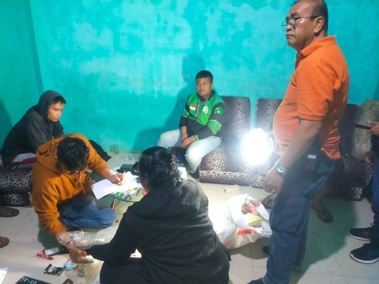 Ada Tempat Lokasi Pembuatan Uang Palsu, Polsek Patumbak Datang