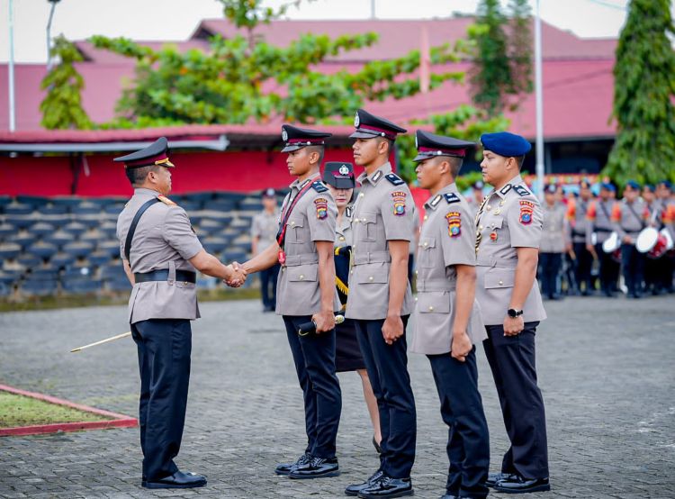 Kapolda Sumatera Utara Berharap Pelayanan Publik Meningkat, Dalam Pelantikan 441 Bintara