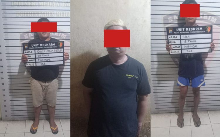 Tiga Pelaku Pencurian Avanza di Lapangan Benteng Medan Diringkus, Begini Modusnya