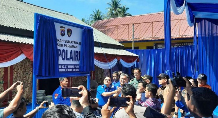 Polda Sumbar Resmikan Satpolairud Pariaman Optimalkan Pengawasan