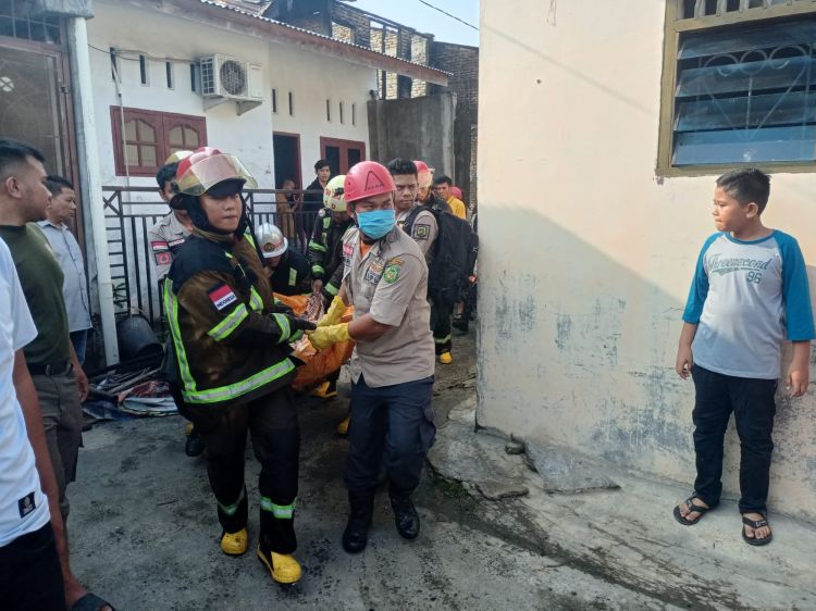 Rumah Terbakar, 6 Orang Sekeluarga Tewas di Medan