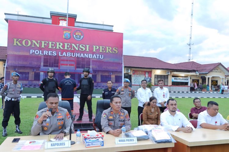 Polres Labuhanbatu Ungkap Kasus Oknum Guru Kasek Jadikan Murid Budak Sex