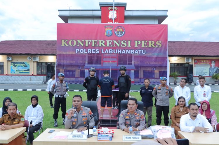 Polres Labuhanbatu Ungkap Kasus Oknum Guru Jadikan Mudir Budak Sex