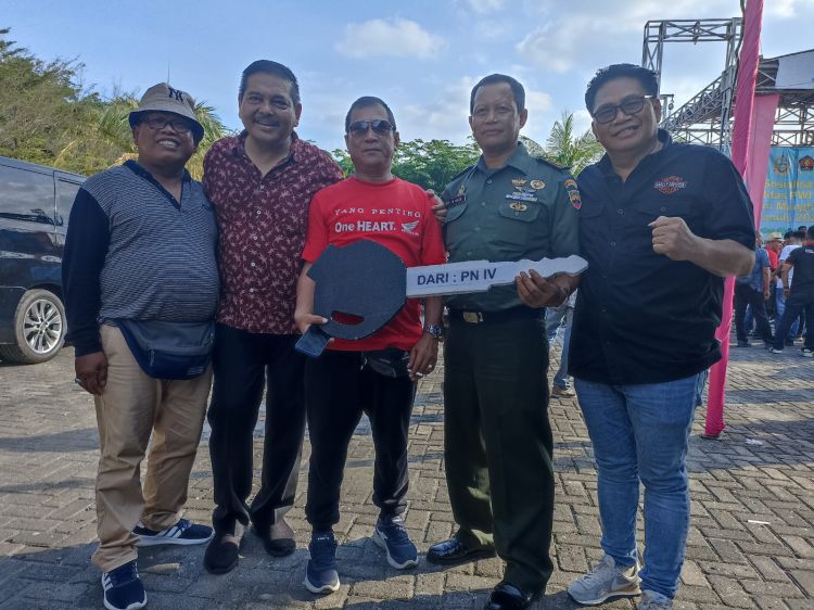 Momen Lelah Family Gathering PWI Sumut Terbayar, Sumringah Amrizal Raih Sepeda Motor