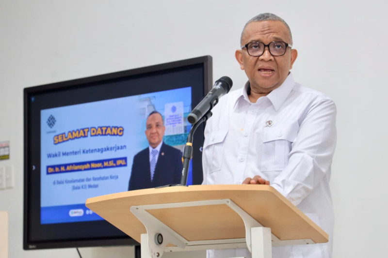 Kemnaker Perkuat Peran Balai K3 untuk Cegah Kecelakaan Kerja Berbasis Risiko